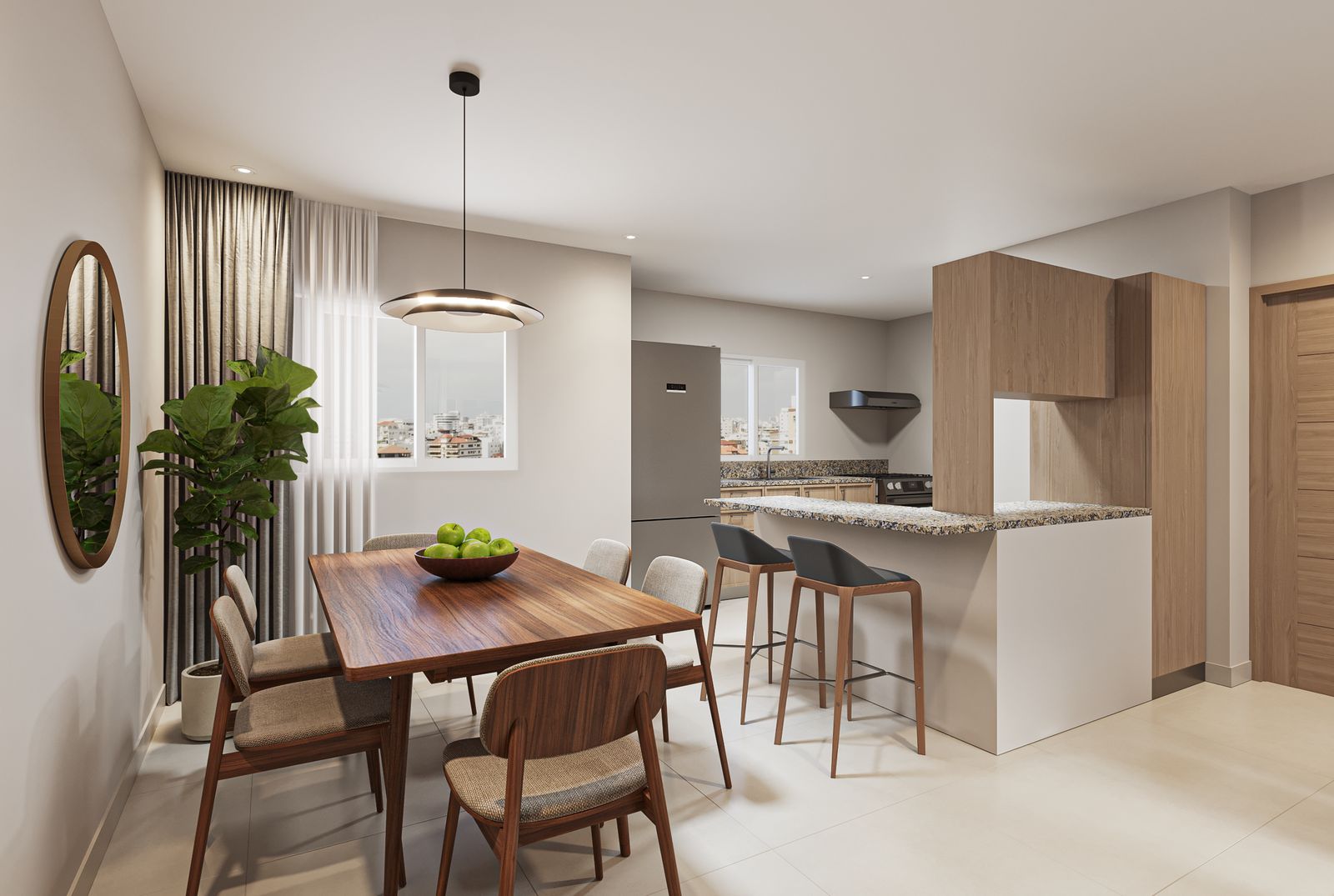 Villas-de-este-apartamentos-en-santo-domingo-este3-cocina-comedor